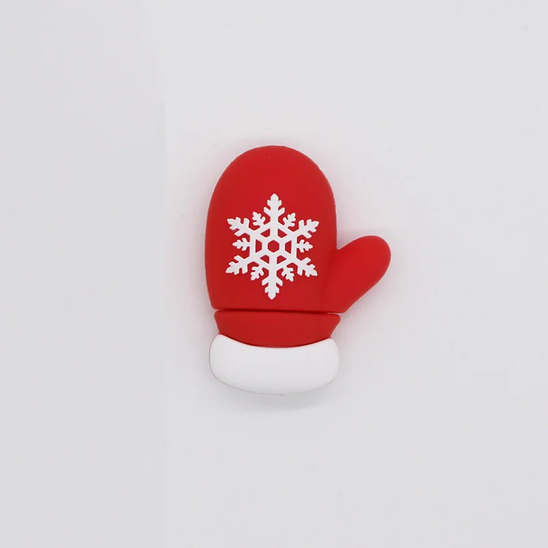 Перчатки для снеговика Санта-Клауса USB флешка Флешка флеш-накопитель U диск