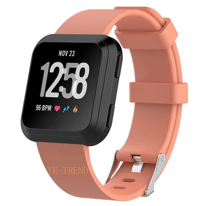 DHL 50 шт. Новое поступление для Fitbit Versa браслет ремешок Смарт часы мягкий часов