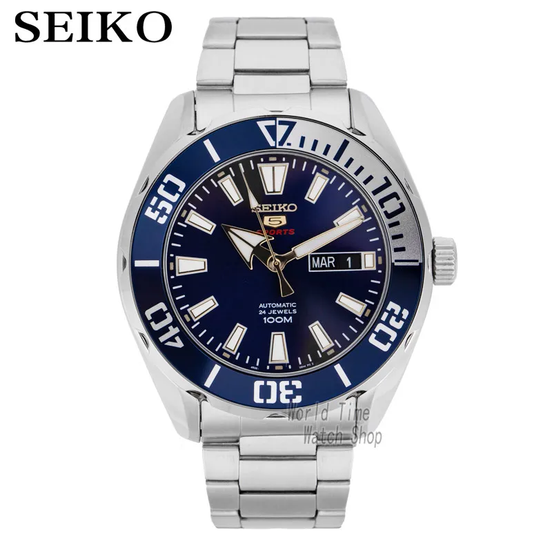 SRPC51K1-A Seiko часы мужские 5 автоматические часы люксовый бренд водонепроницаемые спортивные наручные часы Дата мужские часы дайвинг часы relogio masculino SRP - Цвет: SRPC51K1-A