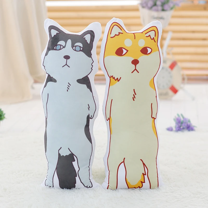 Смешной моделирования Хаски Лисья Секретная служба (Inu Shiba собаки плюшевые