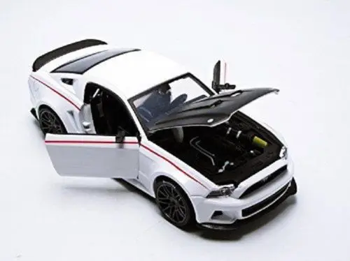 Maisto 1:24 2014 Ford Mustang уличный гонщик литья под давлением модель гоночный автомобиль