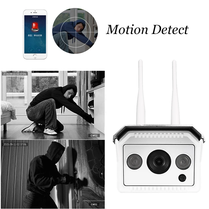 1080 P HD 4 г 3g сим-карта wireless IP Камера 2MP Открытый инфракрасный 128 sd-карту Запись видео