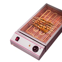 Household smokeless electric barbecue machine electric barbecue grill healthy smoke-free iron plate heating 220V 2 8KW