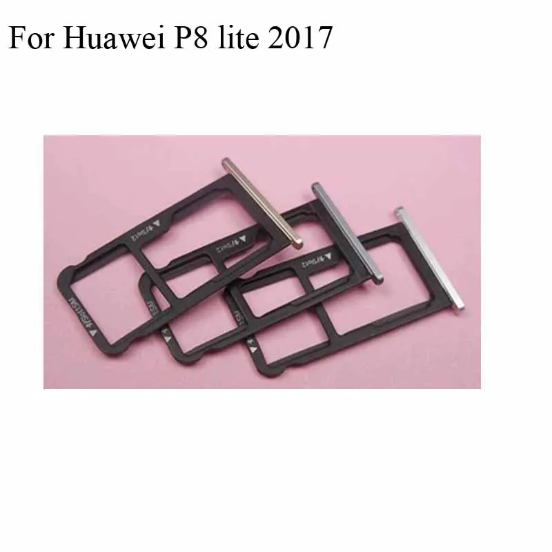 Лоток для sim карт Huawei P8 lite 2017 P 8 Lite 5 2 дюйма + держатель Micro SD разъем адаптер