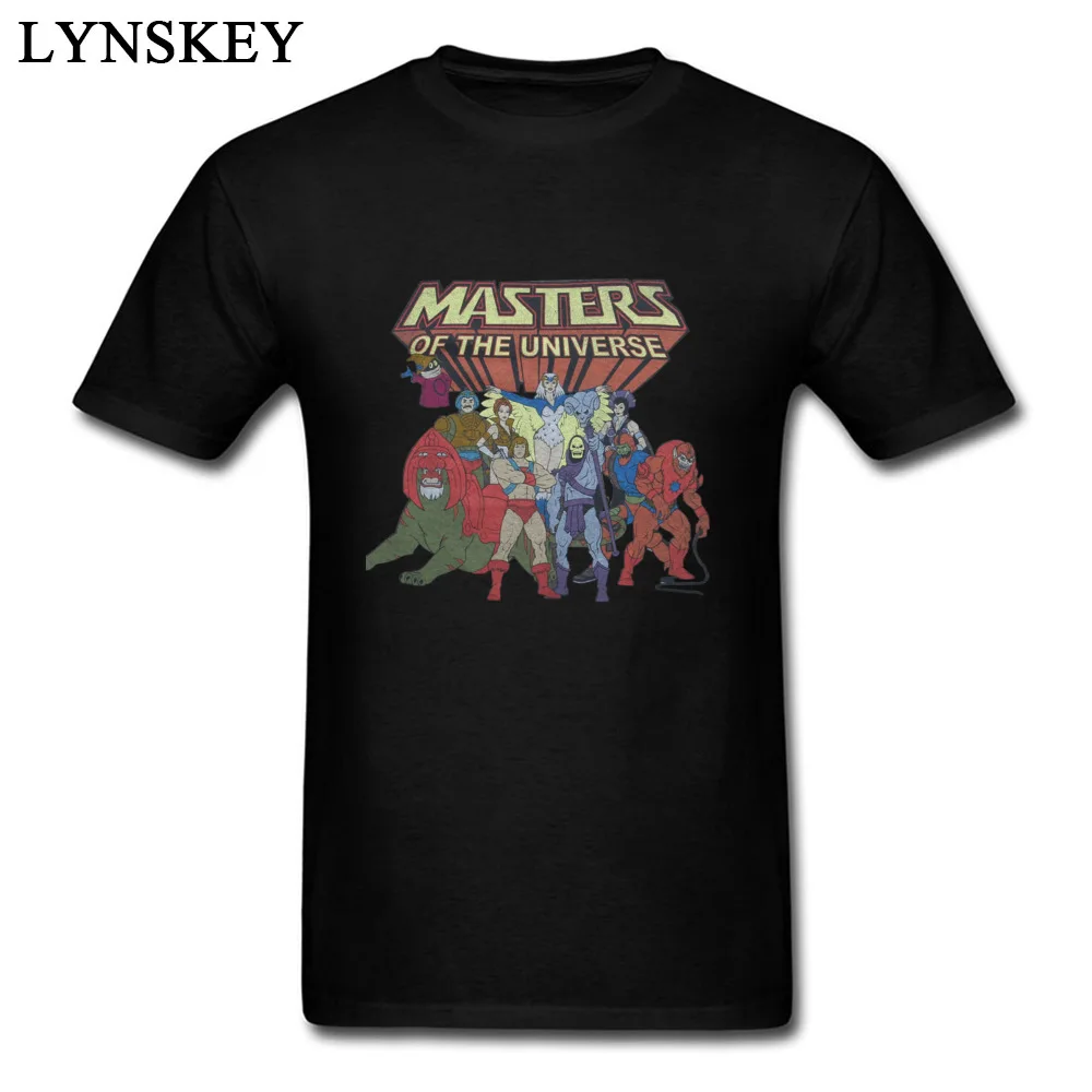 Футболка League Masters Of The Universe Мужская модная летняя одежда большого размера для