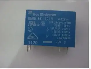 OMIH-SS-112LM 16A250V 4 pin 1 замыкающий контакт реле 12 В натуральная | Обустройство дома