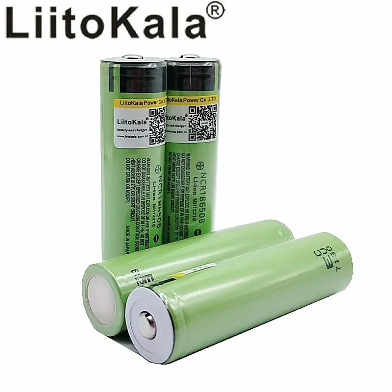 Аккумулятор Liitokala NCR18650B Литиевый ПЕРЕЗАРЯЖАЕМЫЙ 3 7 в 3400 мАч|li-ion battery|18650 batterybattery for