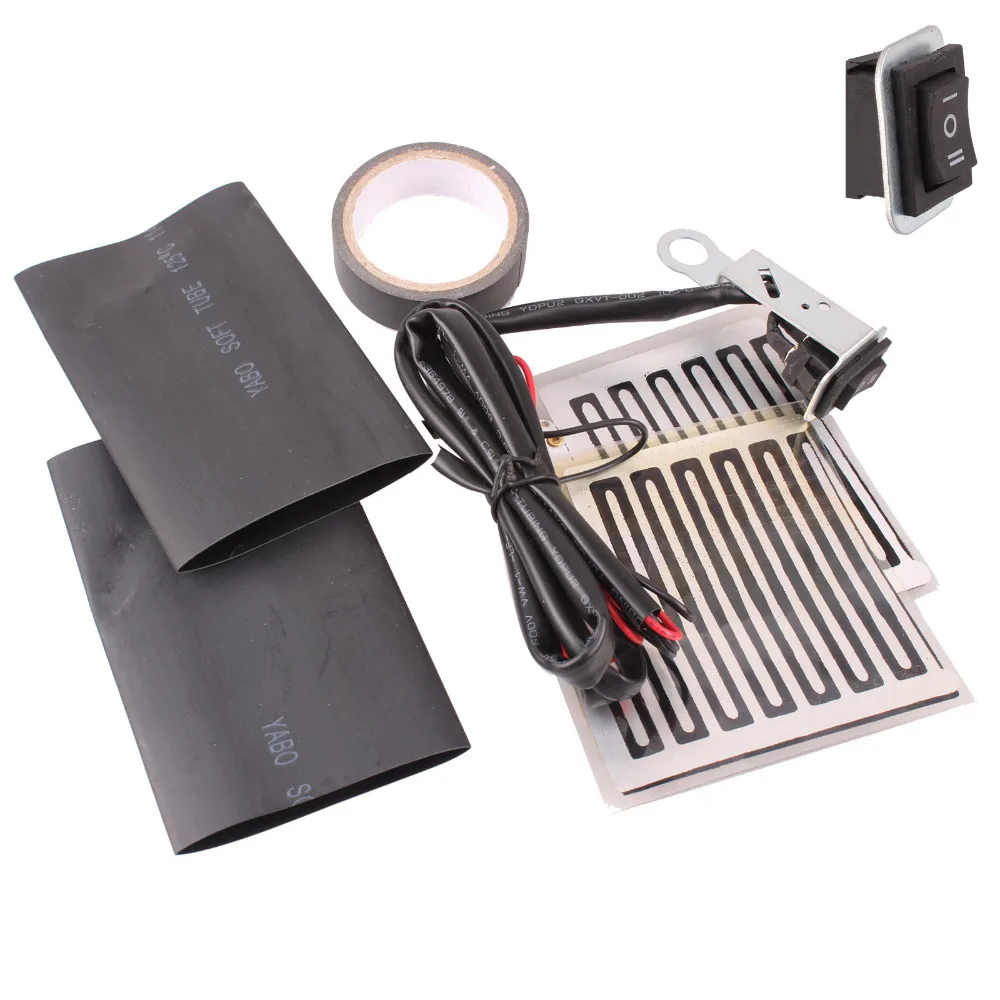 Shipping Free 12V Universal Motorcycle Motorbike Handlebar Warm Heated Grip Kit Pads New Styling Replacement | Автомобили и