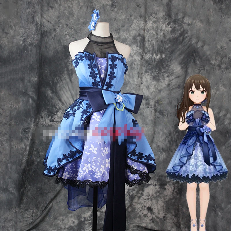 Костюм Золушки Idolm Ster для девочек костюм косплея Рин Сибуя платье лолиты одежда