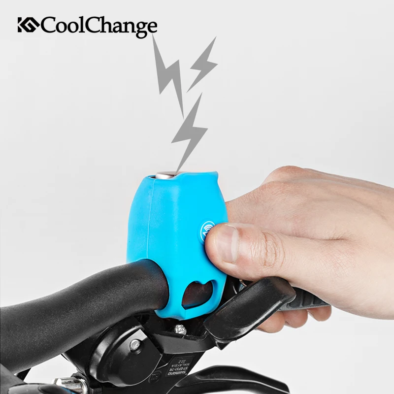 Велосипедный звуковой сигнал CoolChange водонепроницаемый 110 дБ ультралегкий