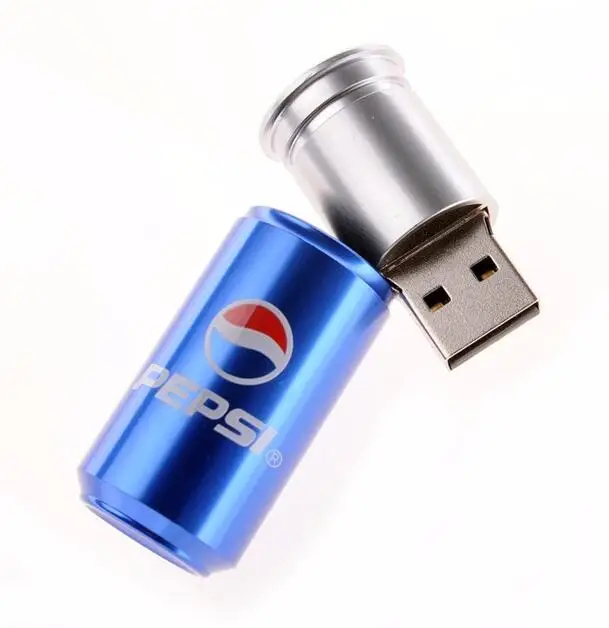 Кокс бутылки Pen Drive металла бутылку Пепси pendrive 64 Г 128 ГБ 256 usb flash drive memory stick диск U 512 1