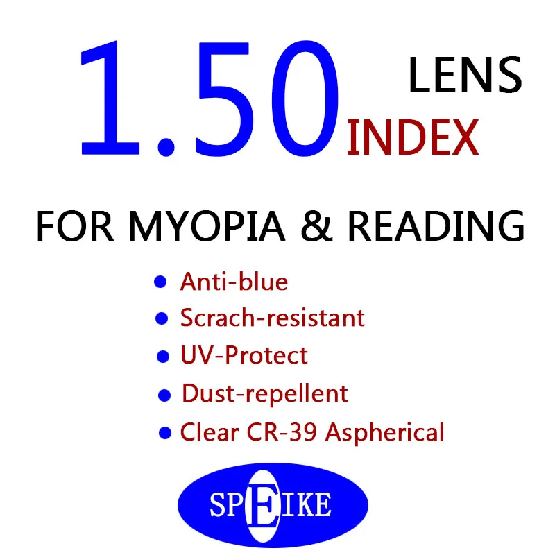 Prescription-1.50 SPEIKO ацетатные ручной работы близорукость очки для чтения 1,74 анти-синие линзы 49 BJORN Ретро Пилот Стиль очки винтажные очки - Цвет оправы: Prescription-1.50