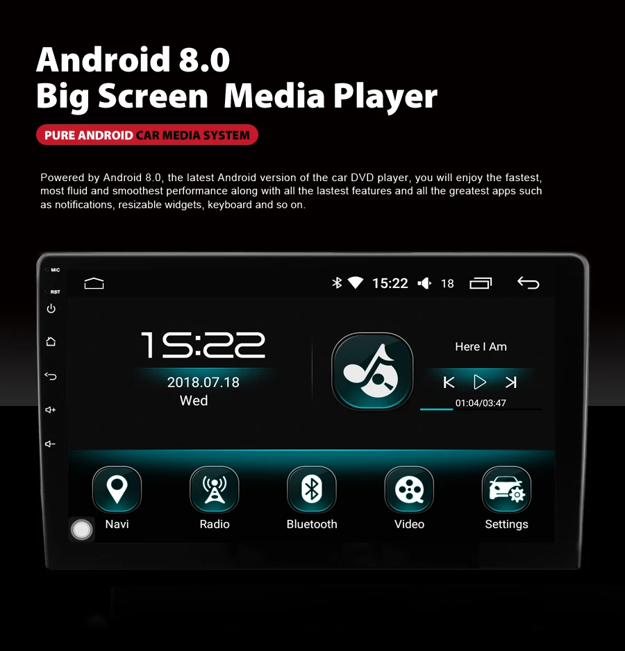 Elanmey Топ оснащен 8 ядер+ 4 Гб ОЗУ+ 64 Гб ПЗУ android 8,1 Автомагнитола для Suzuki sx4 S-Cross DSP Gps навигация мультимедиа головное устройство