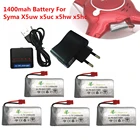 Аккумулятор для квадрокоптера Syma X5uw, x5uc, x5hw, x5hc, 3,7 в, 1400 мА  ч