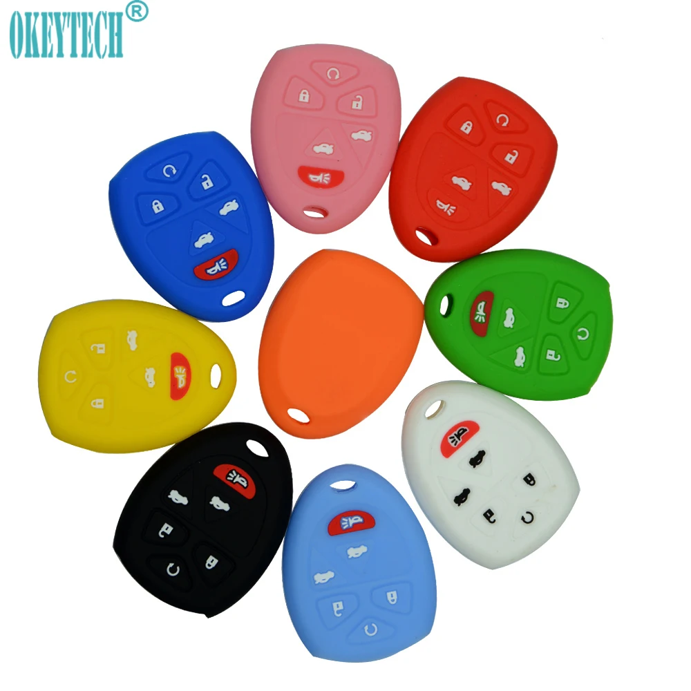 OkeyTech автомобильный стиль новейший силиконовый чехол с пультом дистанционного