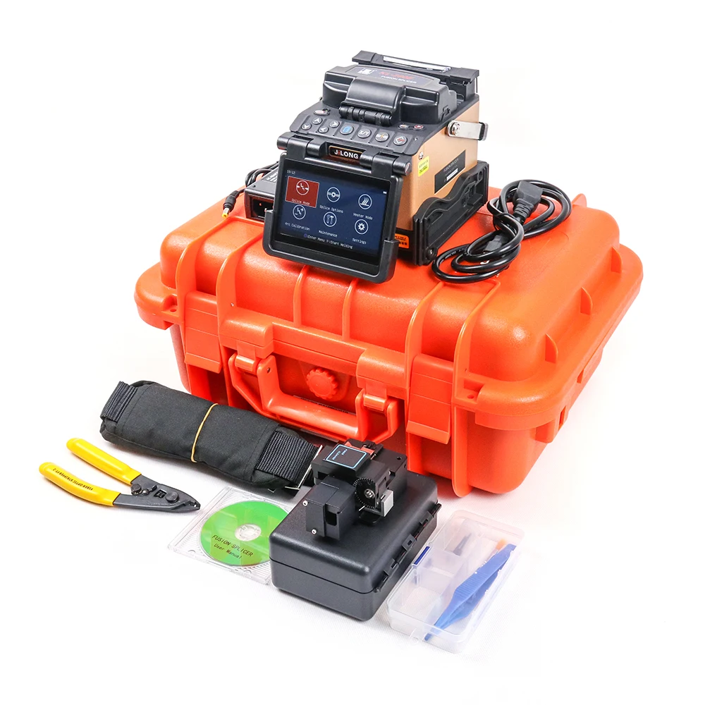 JILONG Fusion Splicer KL 280E Core alignement по технологии PAS набор инструментов FTTH|Оптоволоконное