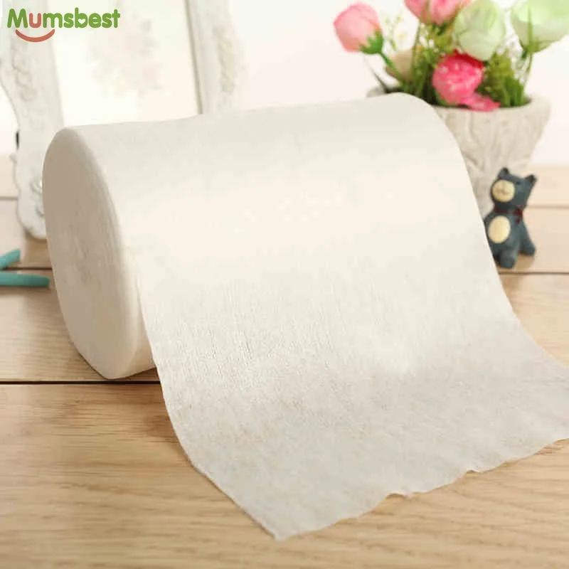 

[Mumsbest] Baby Disposable Diapers diaper Liner Biodegradable nappy liners cloth diaper liners 100% Bamboo 100 Sheets1 Roll