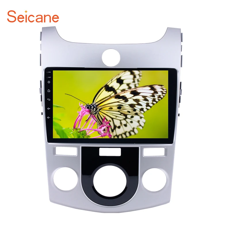 Seicane Android 8 1 9 &quot2 Din Стерео GPS навигация Quad 4 ядра Wifi автомобильное радио для 2008 2009 2010