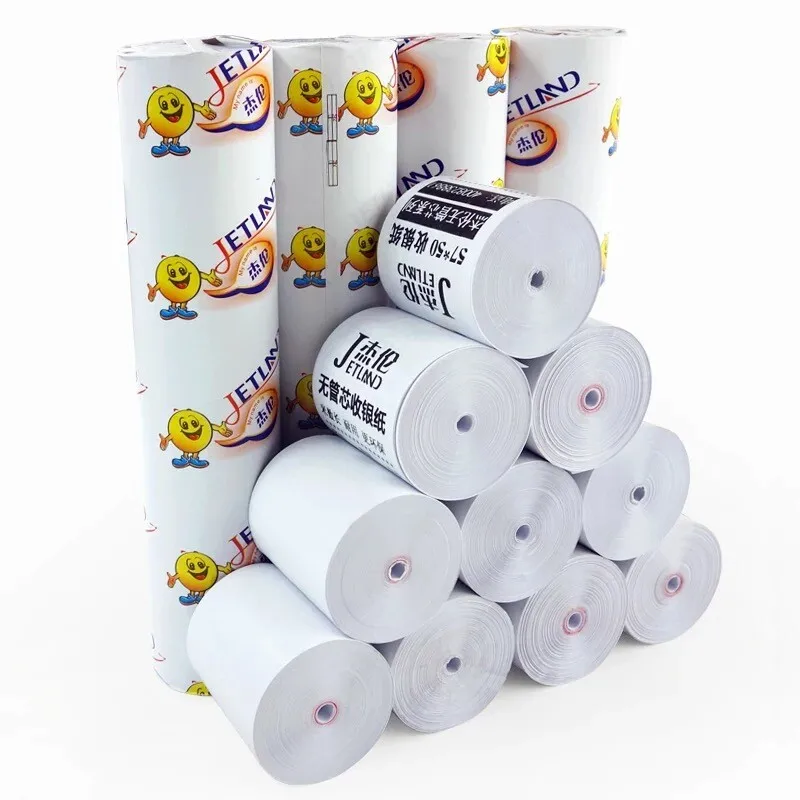 

[Pack of 50] Thermal Printer Rolls 80x80mm Length 80m Cash Register Recipt Paper 3 1/8" x 273'