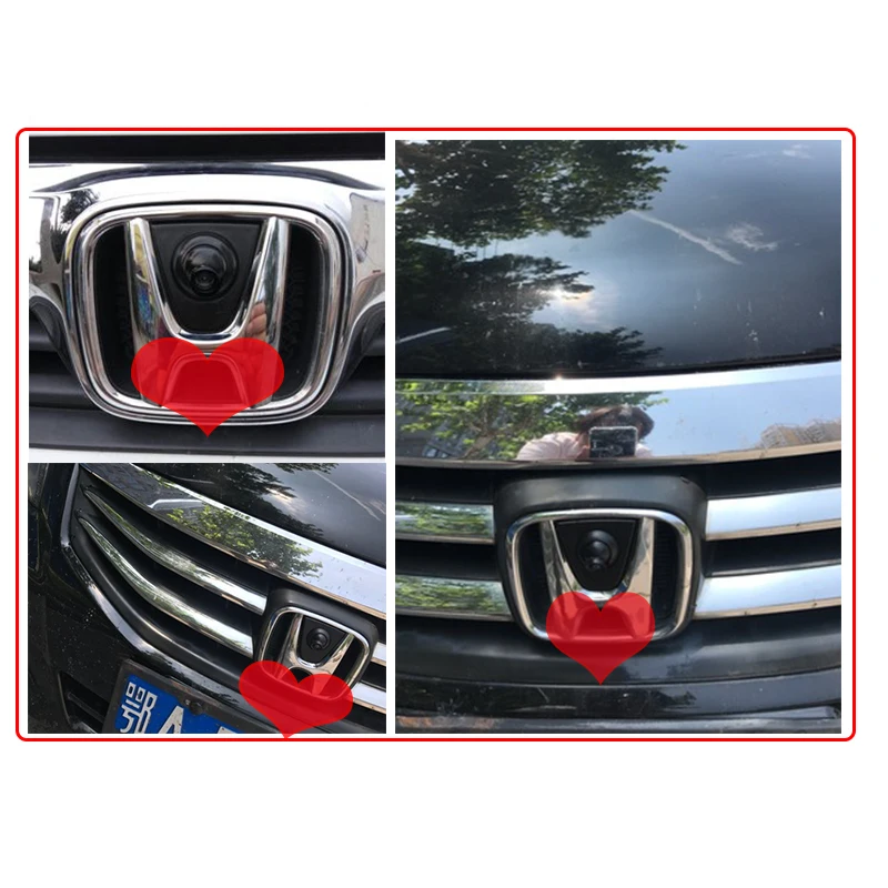 Парктроник HaiSunny автомобильная Передняя камера с логотипом для Honda Accord CRV Odyssey XR-V