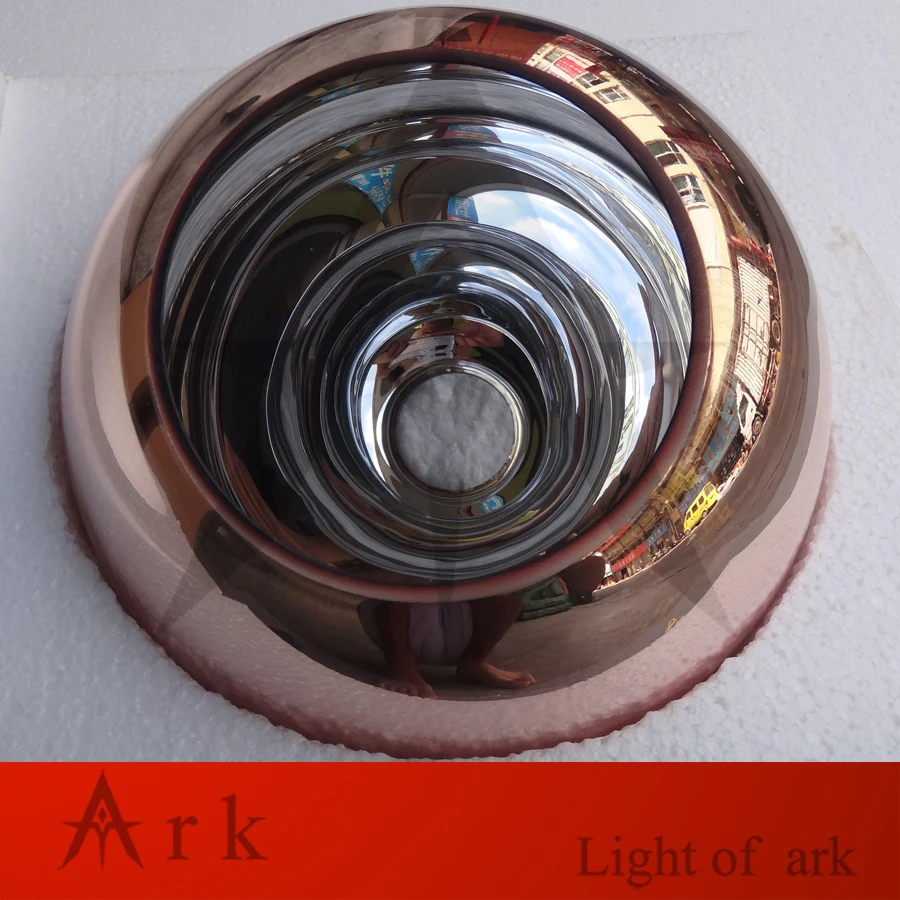 

Modern Dixon Style Mirror Glass Ball Pendant Lights Copper Color Globe Lamp led Pendant Light Lighting Fixtures