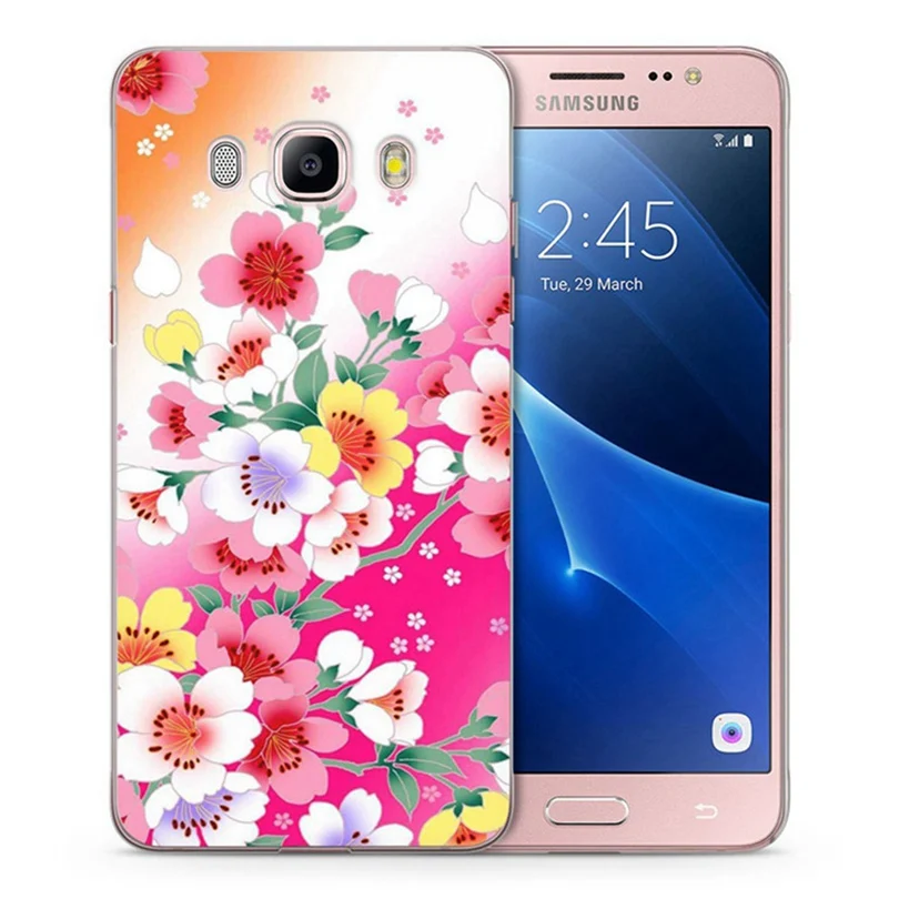 Case For Samsung Galaxy A3 A5 2016 2015 2017 prime J1 J2 J3 J5 J7 G530H S8/plus Note 8 TPU Soft Sky Flower Painted C025 |