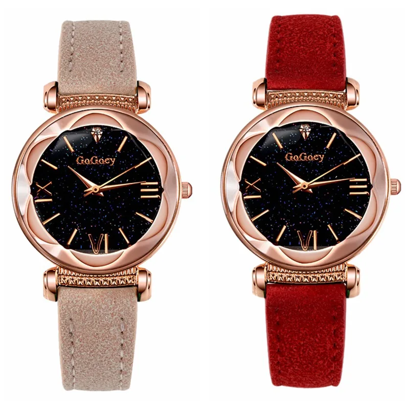

Balight Ladies Roman Scale Belt Star Diamond Watch Fashion PU Strap Mechanical Wristwatch