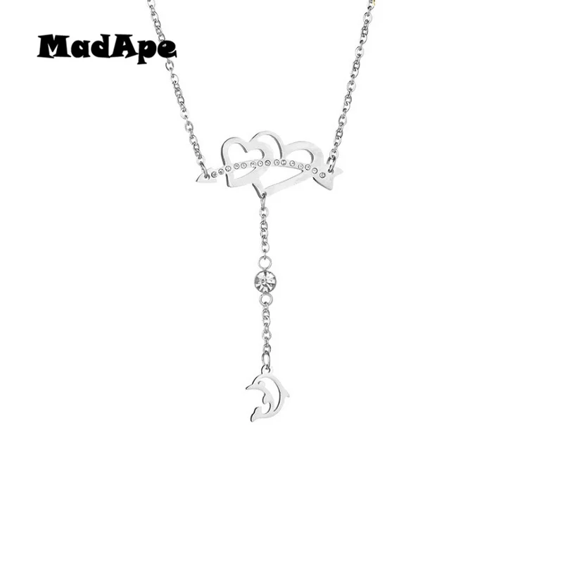 Ожерелье MadApe с подвеской Бог любви для пары ювелирные изделия Подарочные