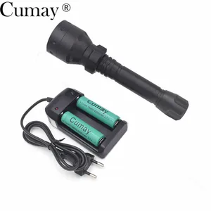 5000 лм XM-L L2 масштабируемый регулируемый 1 Режим светодиодный тактический фонарик для аккумуляторов 18650 Алюминиевый Фонарь для самообороны