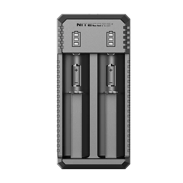 1 шт. Лучшая цена Новый NITECORE UI2 портативный двойной слот литий ионный аккумулятор