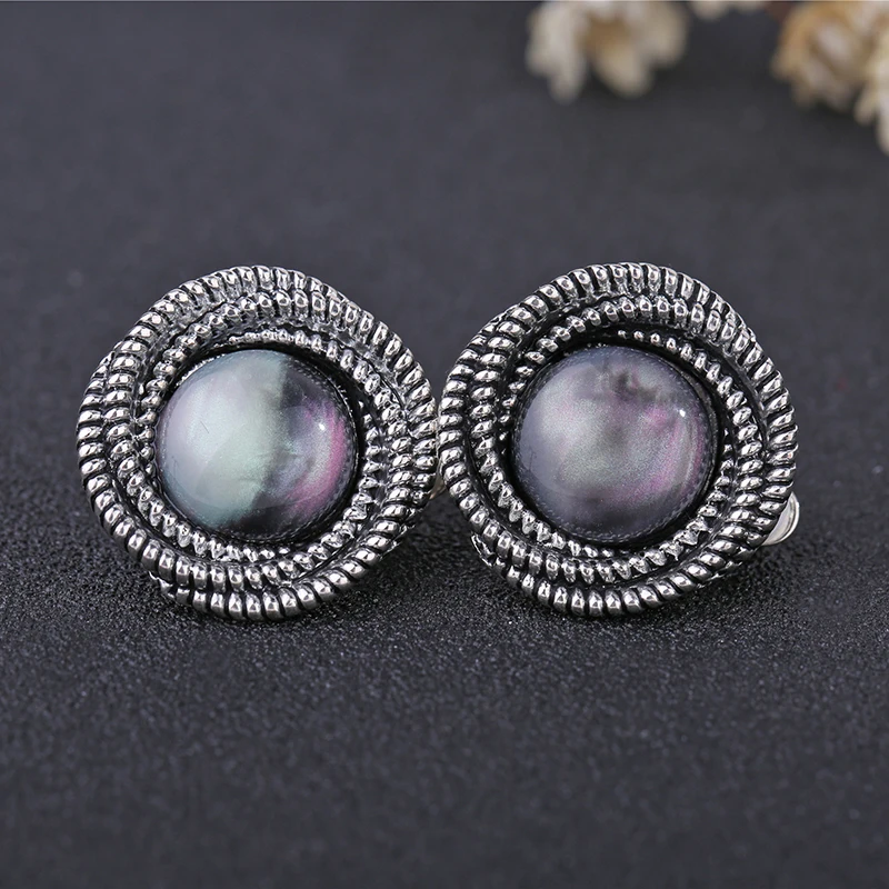 

Clip earrings jewelry in clip Jewelry for woman High quality tear shell jewelry Earrings alloy For women Wholesale Free Shipping