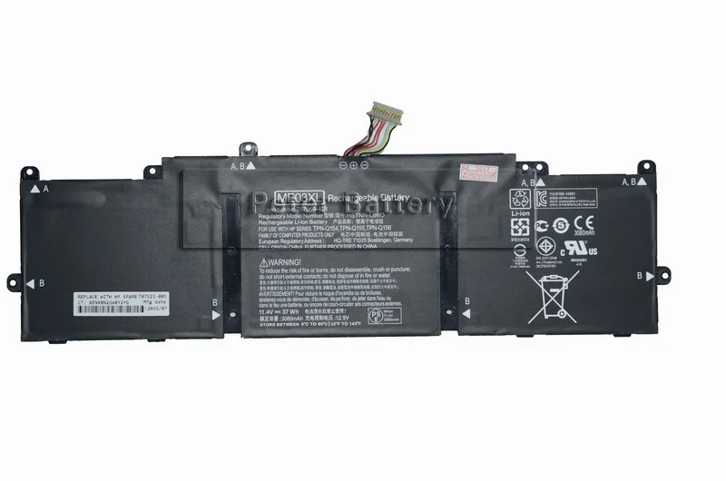 Оригинальный аккумулятор JIGU ME03XL для ноутбука HP Stream 11 13-C010NR 787089-421 787521-005 гарантия 1