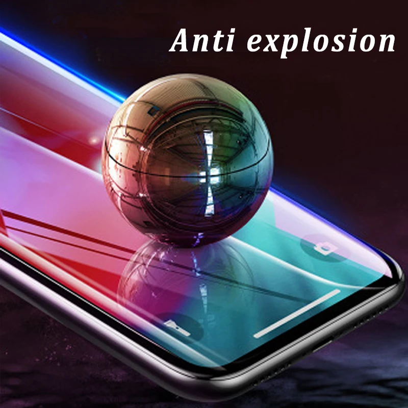 5D изогнутое полноэкранное защитное закаленное стекло для iPhone XR на Apple XS Max SX RX X S R