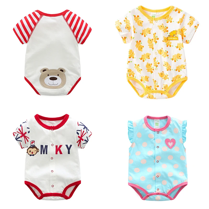 YEWUDIERbaby/Летний комбинезон для малышей новорожденных детская крутая одежда