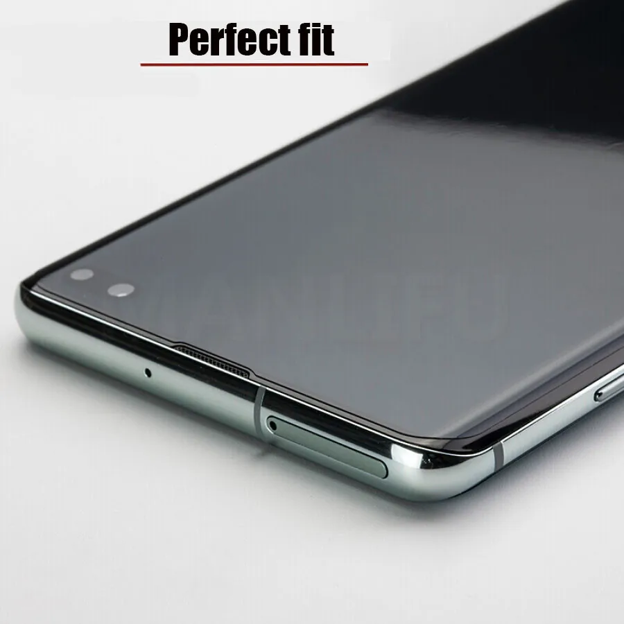 MANLIFU 20D полностью изогнутое антишпионское закаленное стекло для Samsung Galaxy S10 S9 S8 Plus