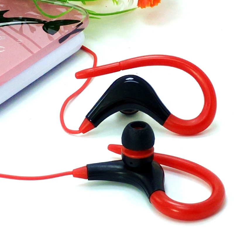 Наушники спортивные беговые наушники стерео гарнитура 3 5 мм свободные руки