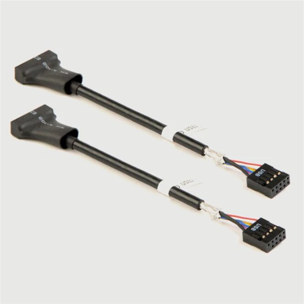 Шасси передний USB3.0 к USB2.0 адаптер кабель/панель 19/20 контактный разъем мама