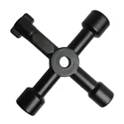 Многофункциональный треугольный ключ, ключ для счетчика воды, квадратное отверстие, Электрический гаечный ключ для шкафа