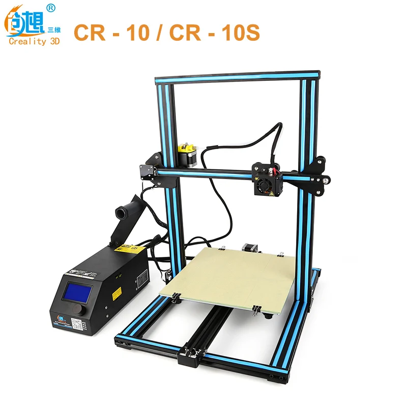 Creality3D CR 10S 3D настольный DIY принтер большой размер ЖК экран дисплей с sd картой Off Line