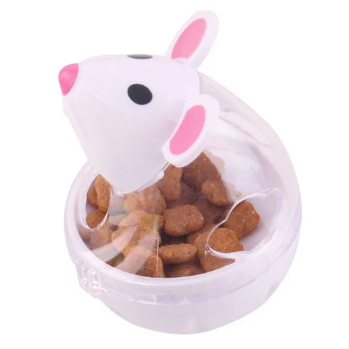 mousse white Игрушки для собак Игрушки для домашних животных Прямая поставка от производителя для дрессировки собак стакан с отверстием для игры в мяч кошки укус интерактивная игрушка для жевательной щенки продукты - Цвет: mousse white