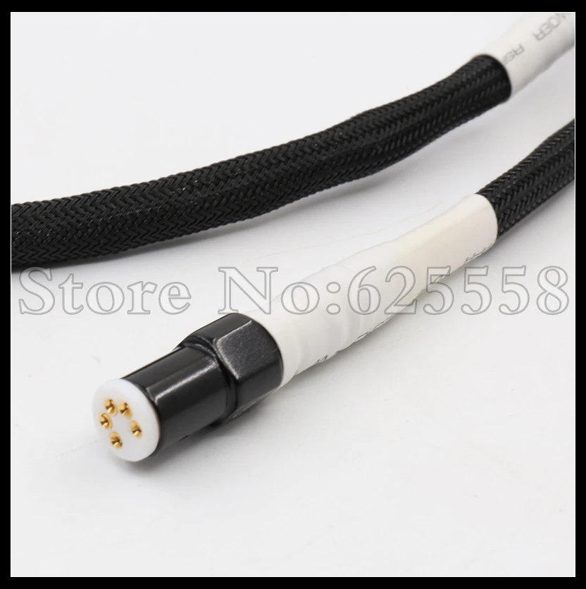 1 2 м/шт. PCOCC посеребренный Tonarm кабель 5 Pin DIN &amp XLR maleturnстолы аналоговый с