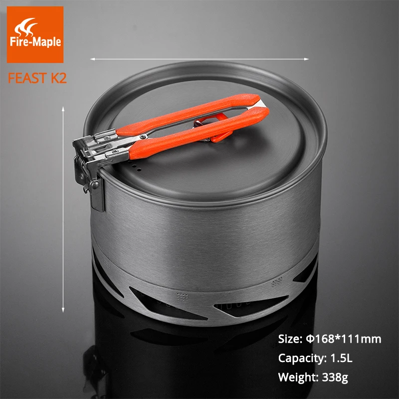 Походный чайник Fire Maple Series K2 338 л портативная складная ручка кастрюля с