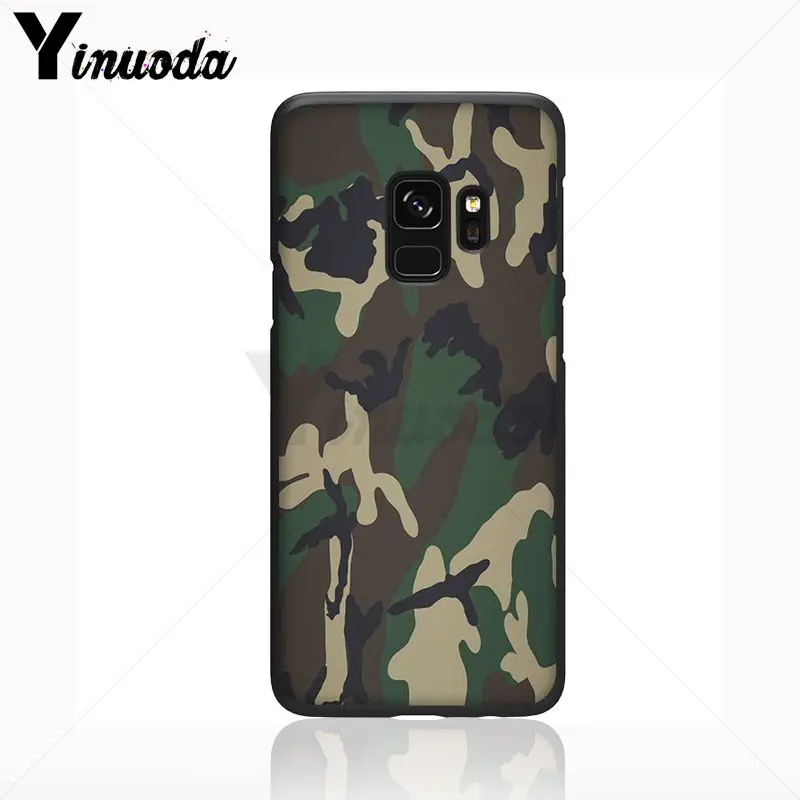 Yinuoda мягкий чехол для телефона с камуфляжным рисунком в стиле милитари Samsung Galaxy s9