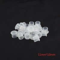 yilong white 1110mm 1000pcs tattoo ink caps 1000 pcs pigment supplies plastic self standing ink cups free shipping