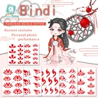 Наклейка Bindi индийская для Временной Татуировки на лоб, 8 х6 см
