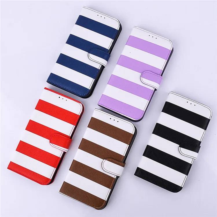 Зазор полоса ПУ флип бумажник чехол для Samsung Galaxy Note3 Note4 Note5 Note S 3 4 5 S6 Edge Plus Чехлы Coque