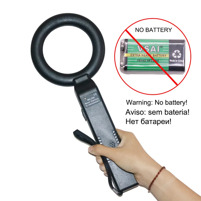 Металлоискатели с говяжьим желудком 9 В постоянного тока инструменты для