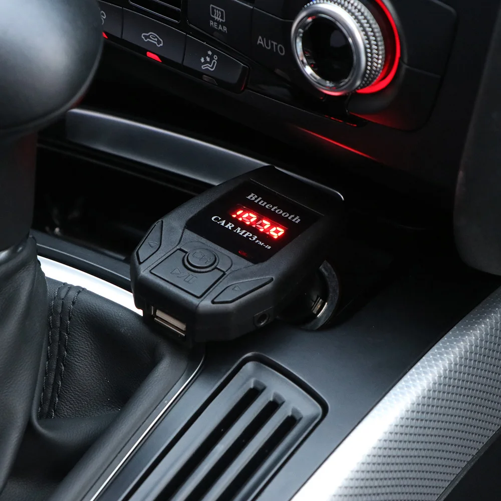 Фото ONEVER автомобильный Стайлинг Bluetooth FM передатчик Беспроводной хэндс фри микро CD USB ONEVER автомобильный Стайлинг Bluetooth FM передатчик Беспроводной хэндс фри микро CD USB