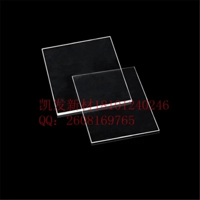

Sapphire Square-Al2O3 Single crystal substrate-15.0mm*6.0mm*1.5mm-Window film-Epitaxial coating-double polishing