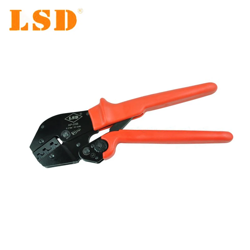 

Open barerl terminal pliers crimping hand tools crimper 0.5-6mm2 20-10AWG